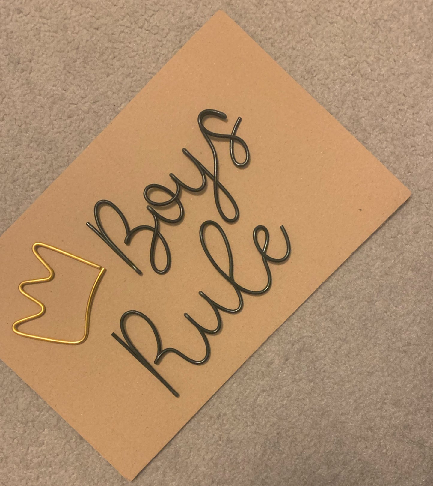 Boys Rule (with crown)