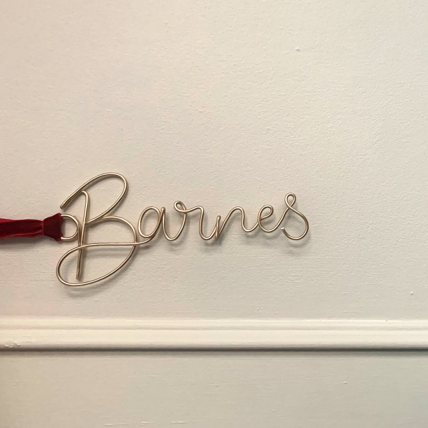 Personalised Name Tag