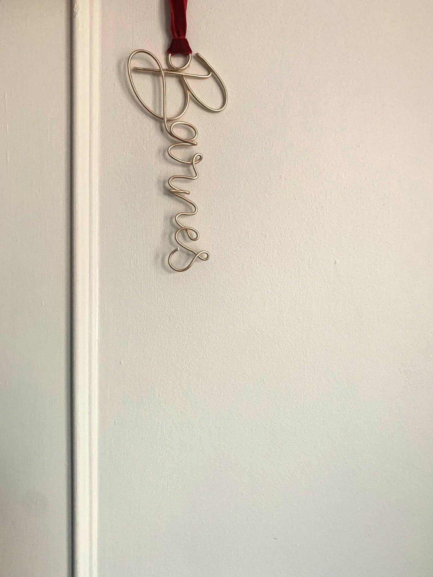 Personalised Name Tag
