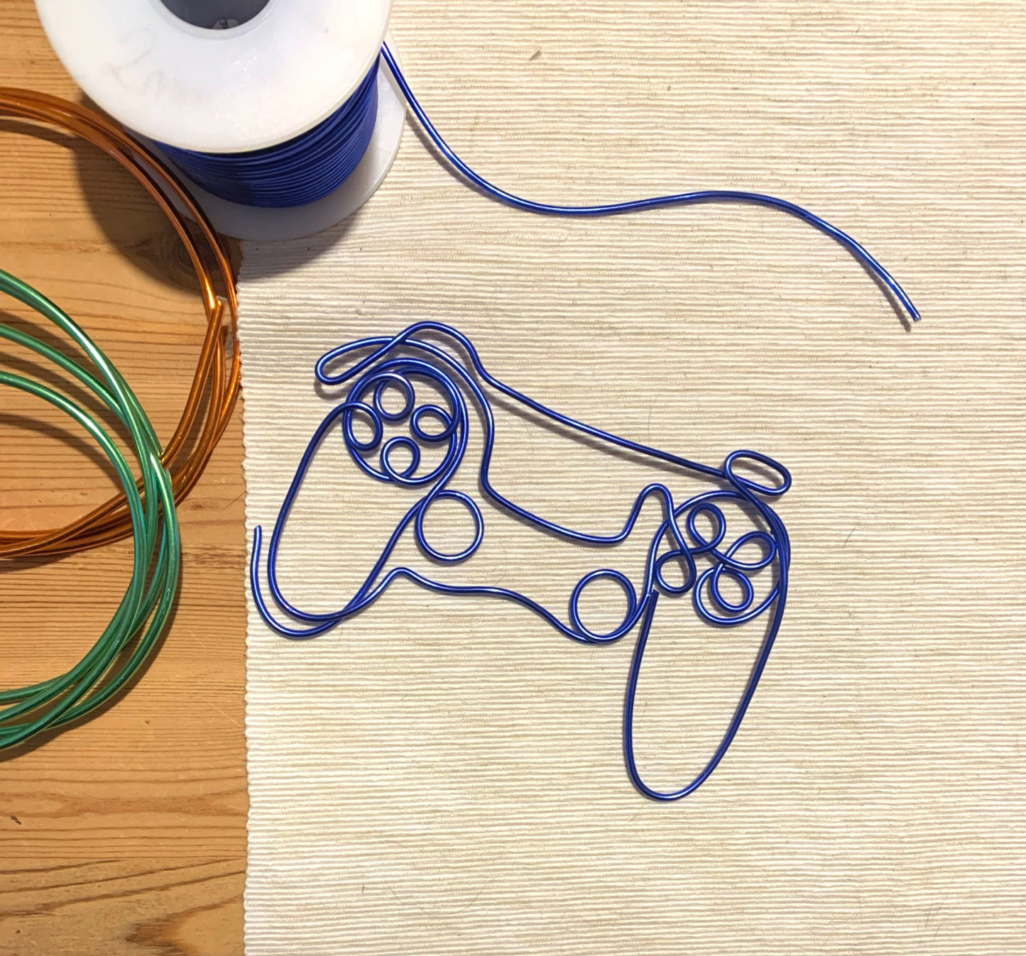 Games Controller Wire Art