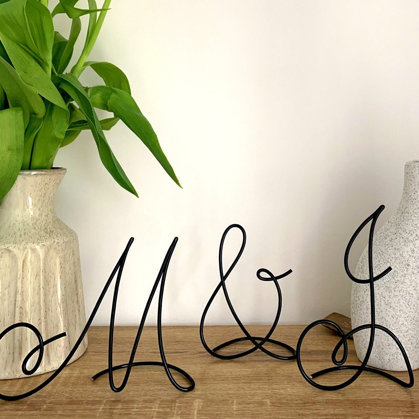 Freestanding Initials