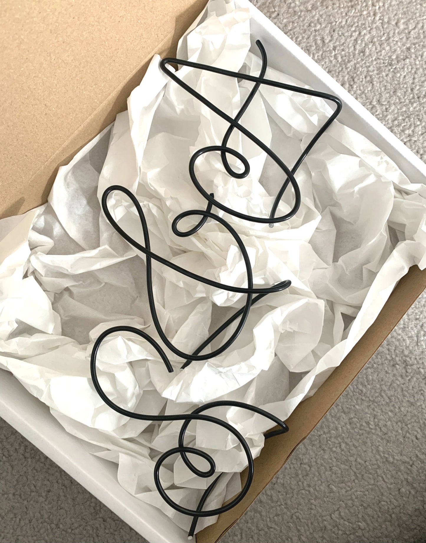 Freestanding Initials