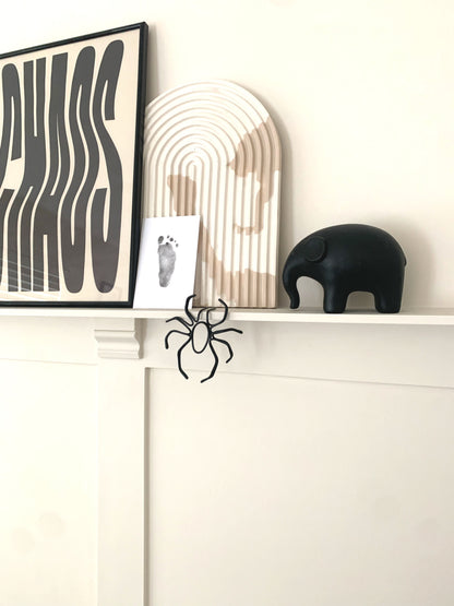 Spider Shelf Hanger or Pumpkin Art