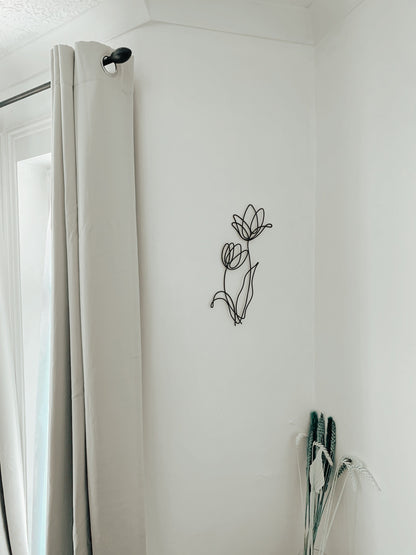 Double Lily Wall Art