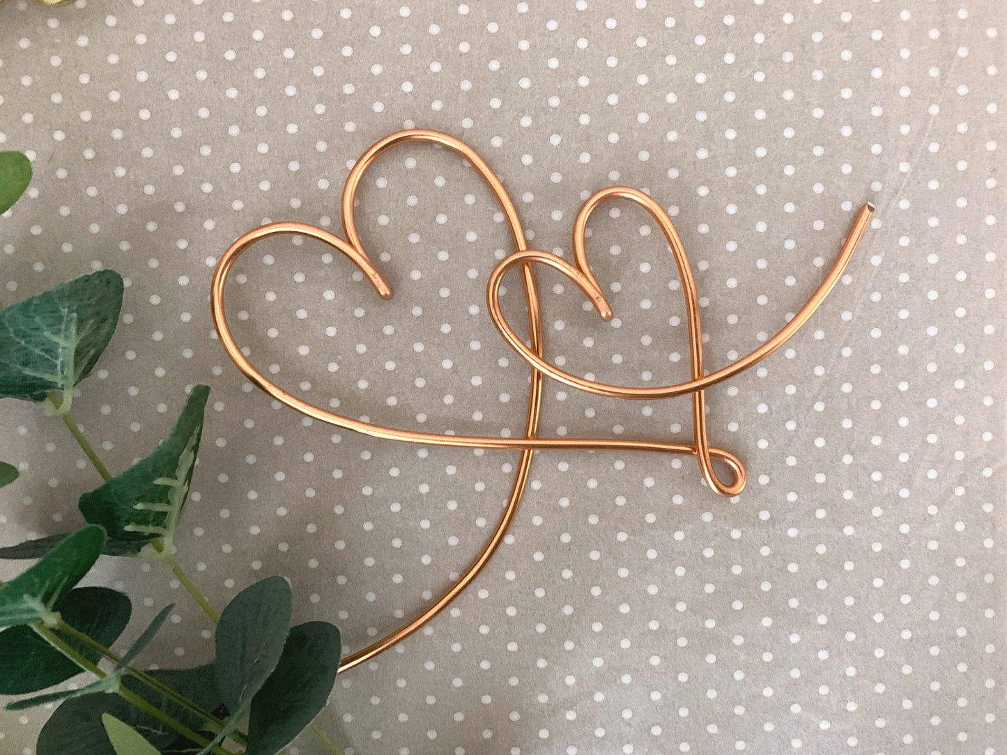 Wire Duo Hearts