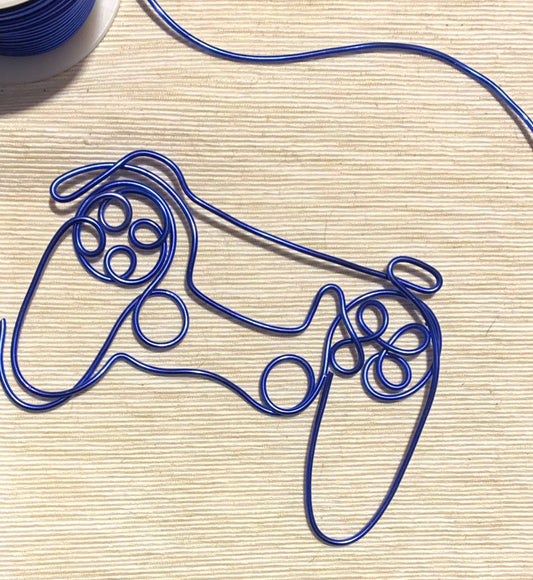Games Controller Wire Art