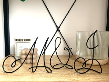 Freestanding Initials
