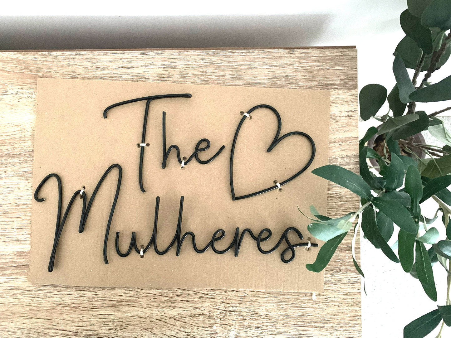 Personalised Family Surname Sign