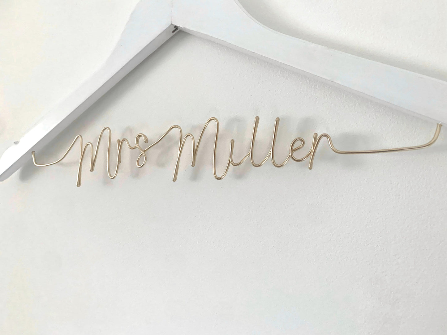 Personalised Bride Hanger