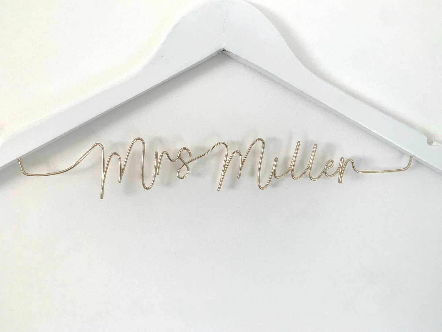 Personalised Bride Hanger