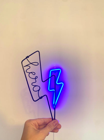 Superhero Lightning Bolt