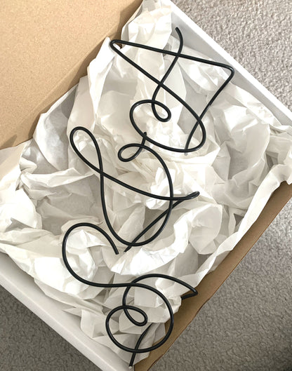 Freestanding Initials
