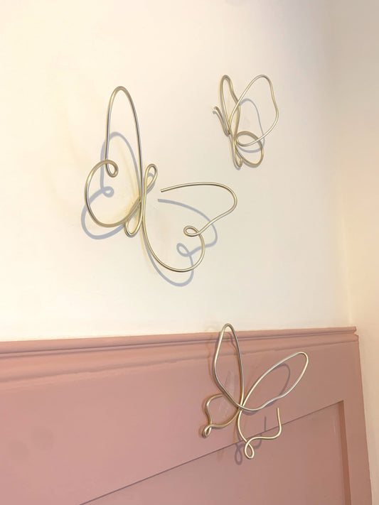 3D Butterfly Wall Art Set